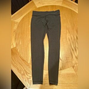 Lululemon- Gray cotton leggings- size 8